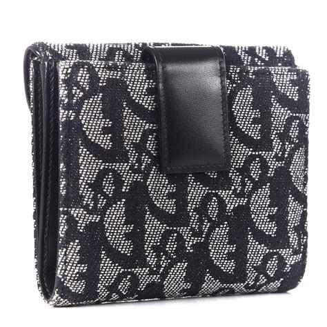 dior saddle wallet paris|authentic Dior monogram wallet.